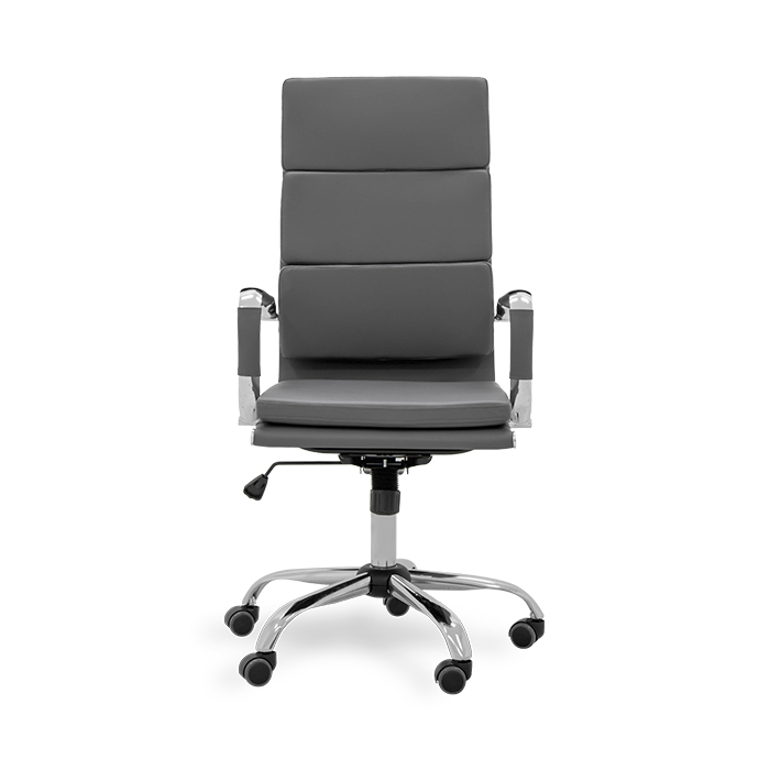 Silla De Oficina Pu Gris Oxford Trif | Sillas Oficina | home-office